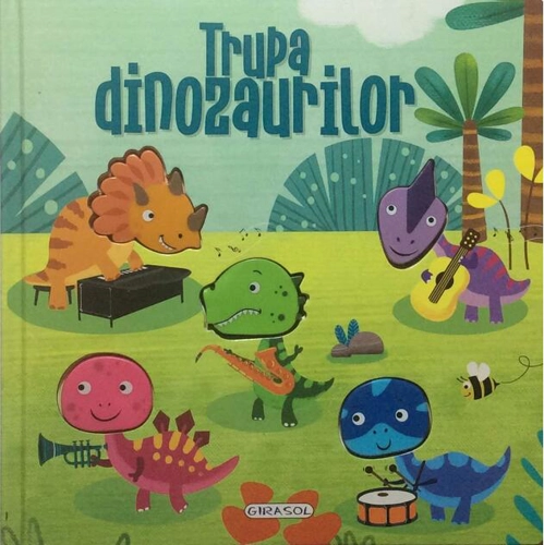 Apasă butoanele - Trupa dinozaurilor
