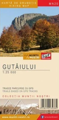 Munții Gutâiului. Hartă de drumeție