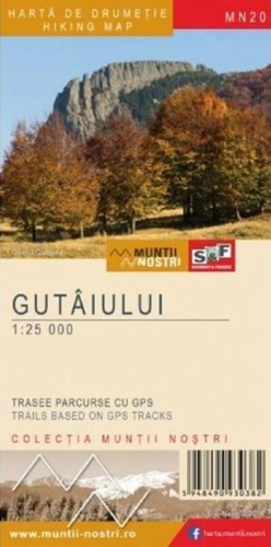 Munții Gutâiului. Hartă de drumeție