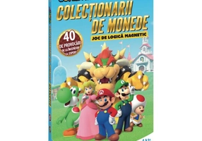 Joc de logică magnetic Super Mario Coin Collector