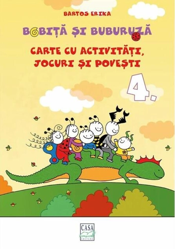 Bobiță și Buburuză - Carte cu activități, jocuri și povești nr. 4