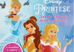 Disney Prințese. Set de colorat și de activități