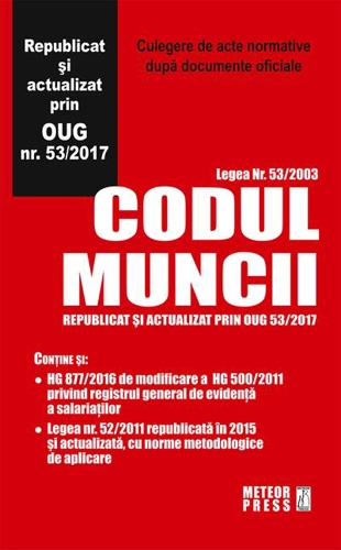 Codul Muncii 2017