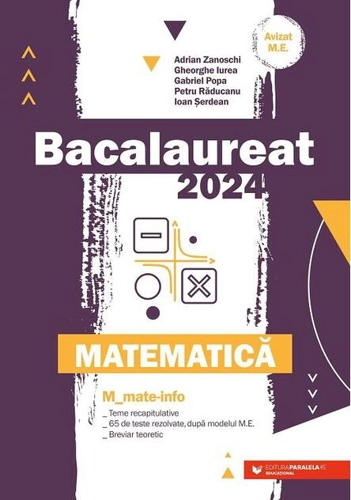 Bacalaureat 2024. Matematică M_Mate-Info