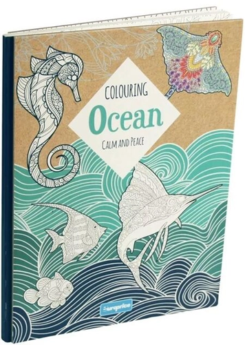 Carte de colorat Calm and Peace Ocean