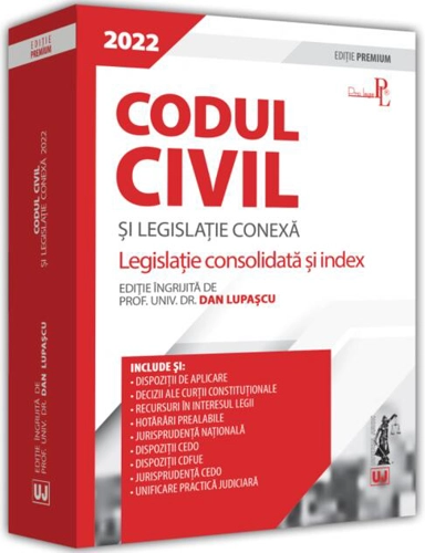 Codul civil și legislație conexă
