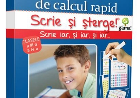 Tehnici de calcul rapid. Scrie și șterge! Expert (8-10 ani)