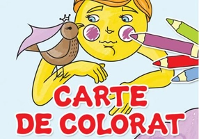 Carte de colorat cu povești românești (3-6 ani)