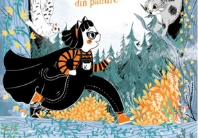 Kitty și pisica în pădure