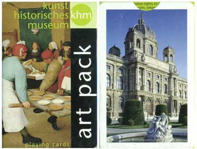 Cărți de joc Piatnik de colecție cu tema „KHM Art”