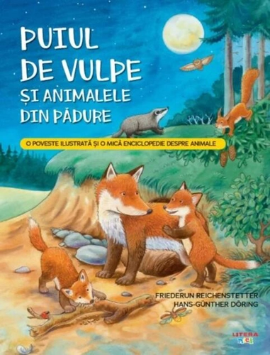 Puiul de vulpe și animalele din pădure