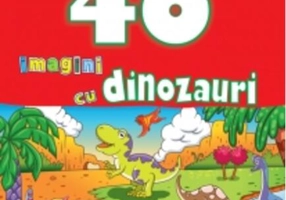 Colorăm. 40 imagini cu dinozauri