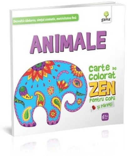 Animale. Carte de colorat ZEN
