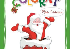 Cartea mea de colorat Moș Crăciun