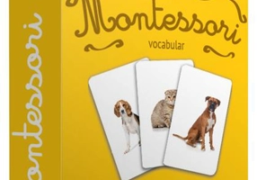 Câini și pisici. Cărţi de joc Montessori
