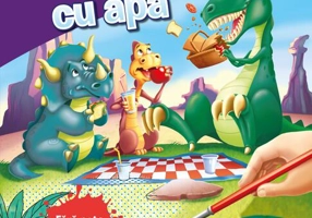 Pictăm cu apă: dinozauri