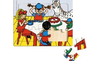 Pippi Frame Puzzle, 15 piese