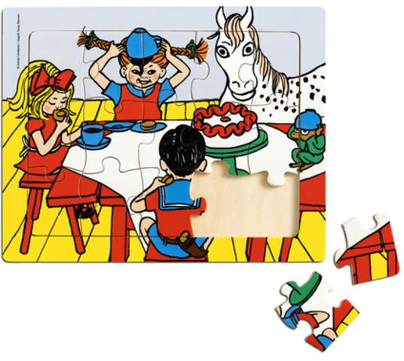 Pippi Frame Puzzle, 15 piese