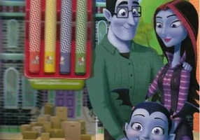 Disney. Vampirina. Colorăm cu Vampirina Conține 4 creioane cerate