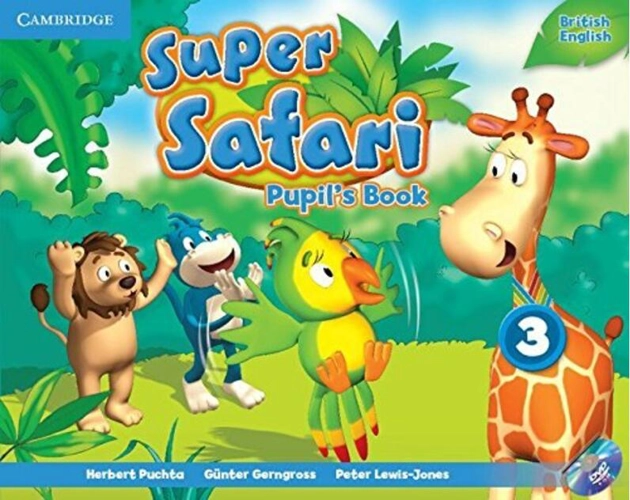 Super Safari Level 3, Pupil's Book with DVD-ROM