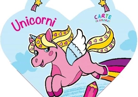 Autocolante cu sclipici - Unicorni