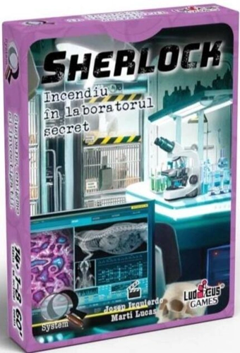 Sherlock Q6. Incendiu în laboratorul secret