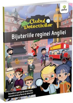 Bijuteriile Reginei Angliei. Clubul detectivilor