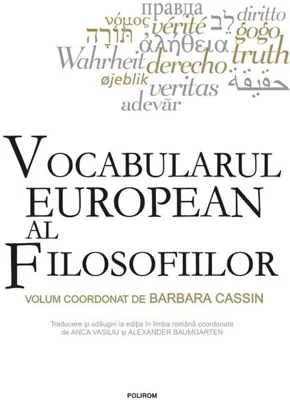 Vocabularul european al filosofiilor
