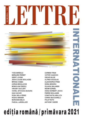 Lettre Internationale nr. 113/ primăvara 2021