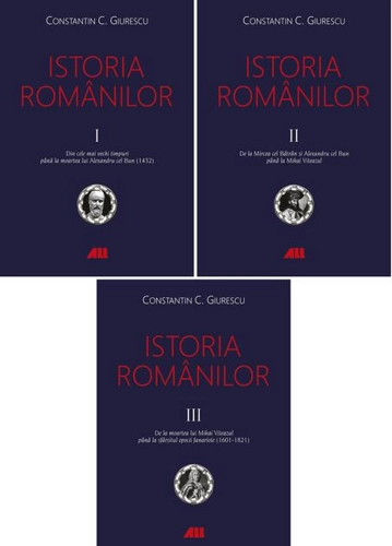Istoria românilor (3 volume)