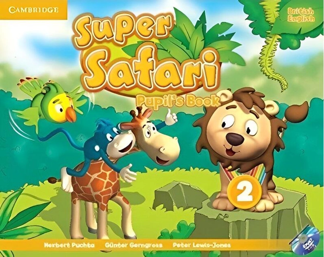 Super Safari Level 2, Pupil's Book with DVD-ROM