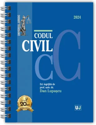 Codul civil Ianuarie 2024 (ediție spiralată)