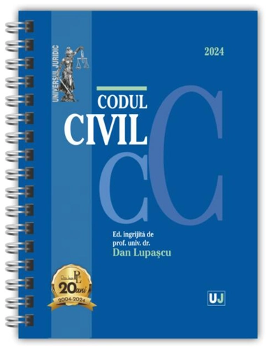 Codul civil Ianuarie 2024 (ediție spiralată)