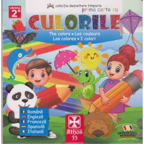 Prima carte cu Culorile