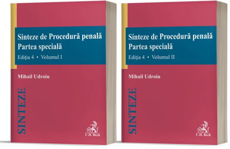 Sinteze de Procedură penală. Partea specială (vol. 1 + vol. 2)